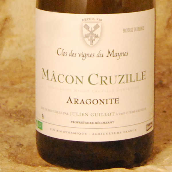 Macon Cruzille – Aragonite 2022 – Julien Guillot - Image 3